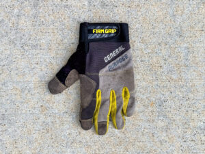 Single left-hand Firm Grip General Purpose work glove