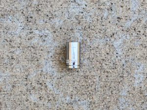 Chrome EPAuto 3/8-inch socket with visible “3/8” marking and light scuffs.